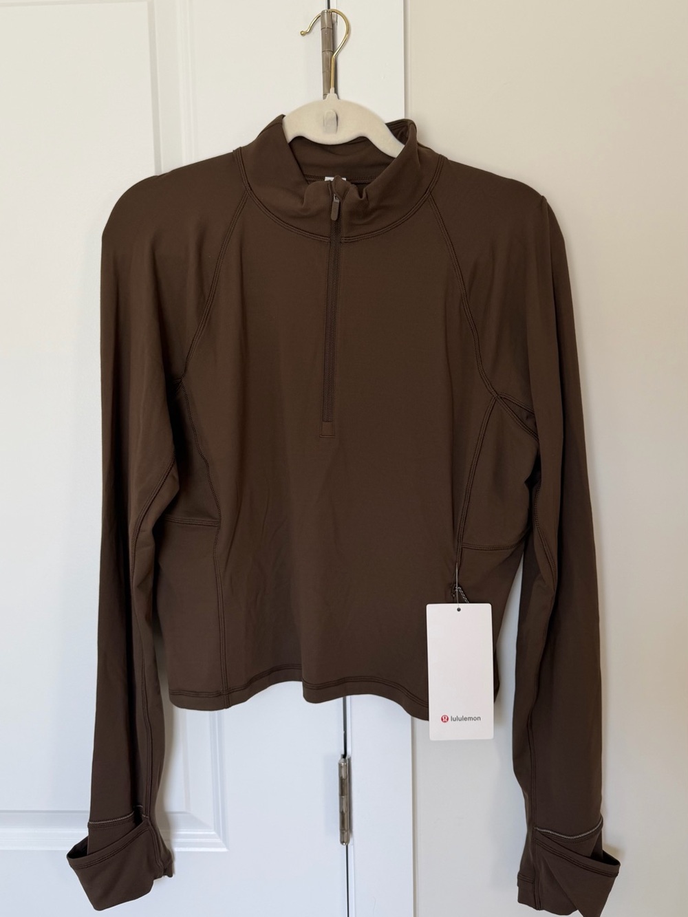 Lululemon It’s Rulu Cropped Half-Zip